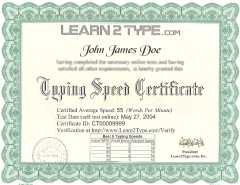 typing certificate thumbnail